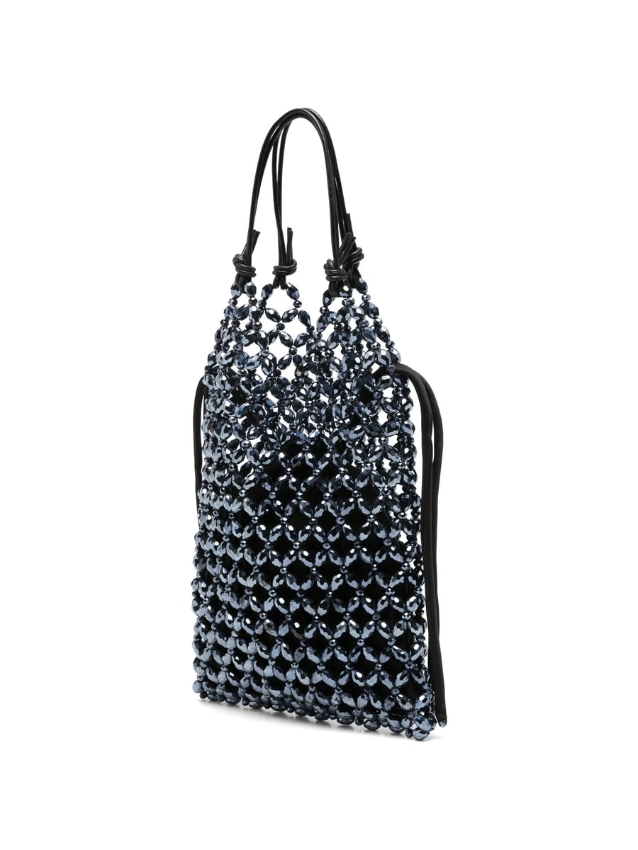 Staud Staud Karka Beaded Tote Bag, view 5