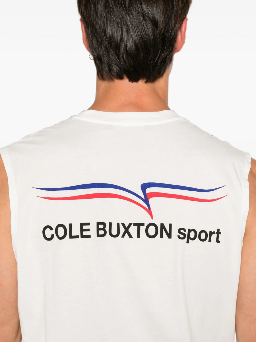 Cole Buxton Cole Buxton Logo-print Tank Top, view 4