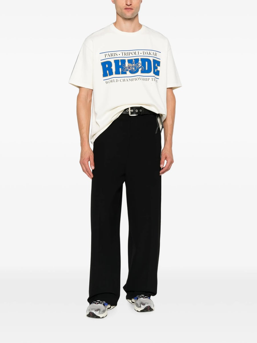 Rhude Rhude Logo-print T-shirt, view 2