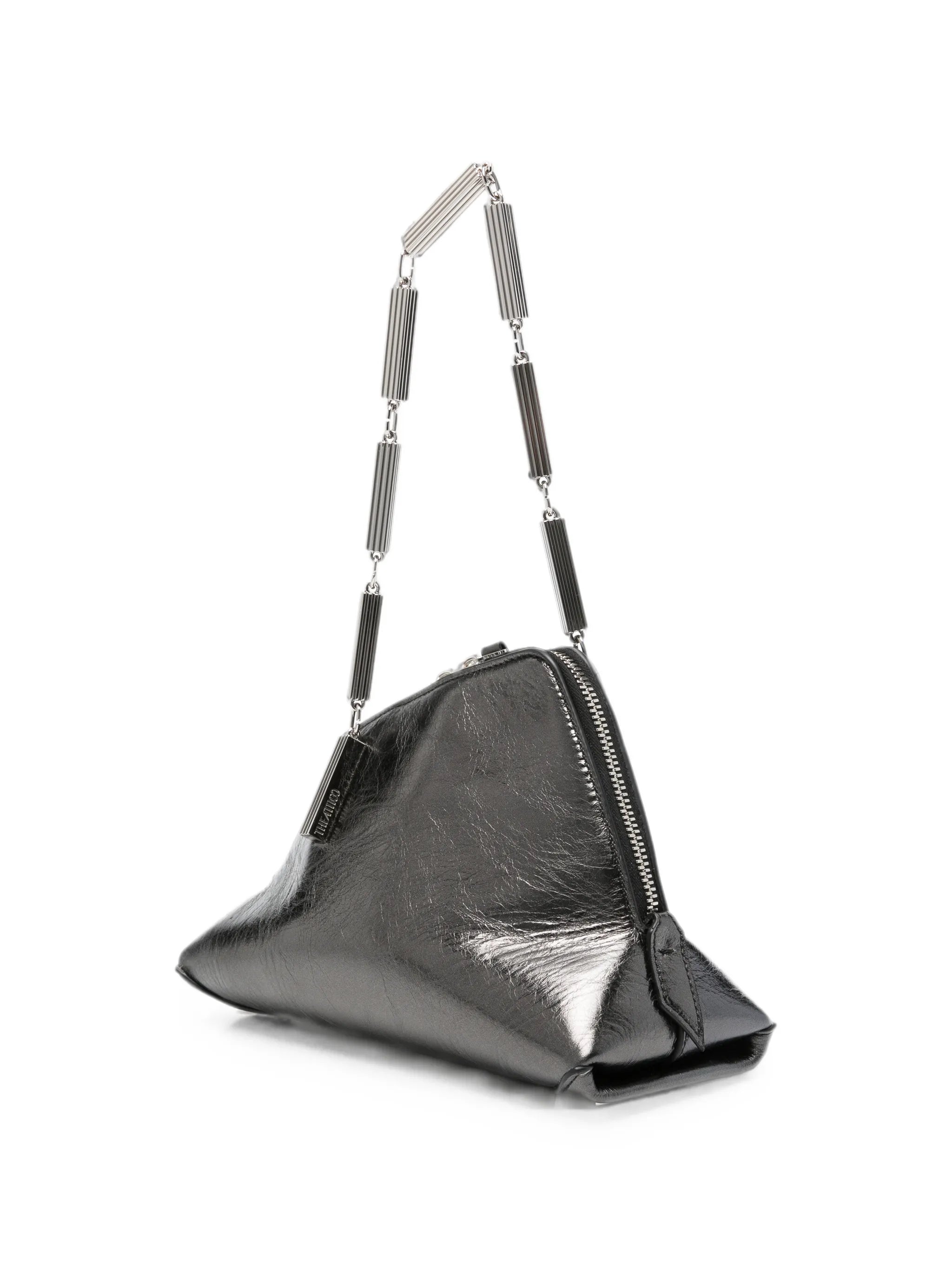 The Attico The Attico La Scala Metallic-effect Chain-link Tote Bag, view 2