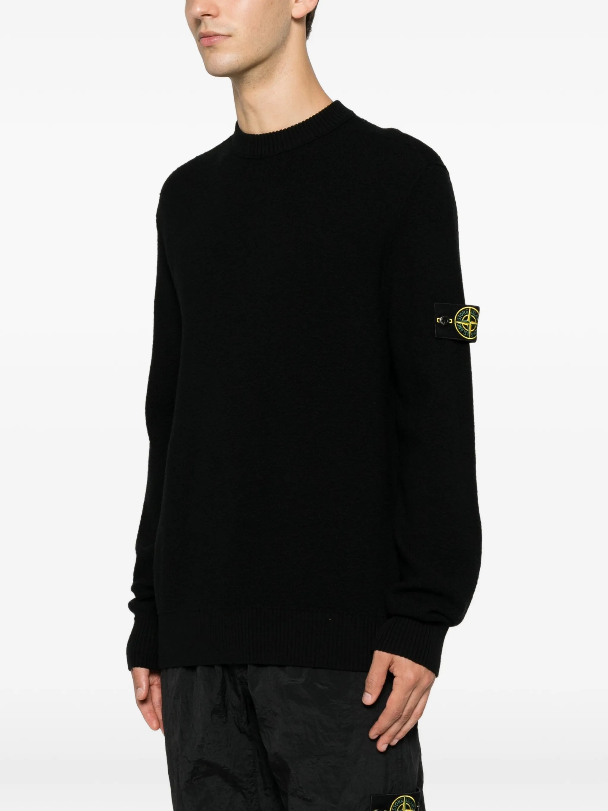 Stone Island Stone Island 5100011 Pure RWS Wool Jumper, view 2