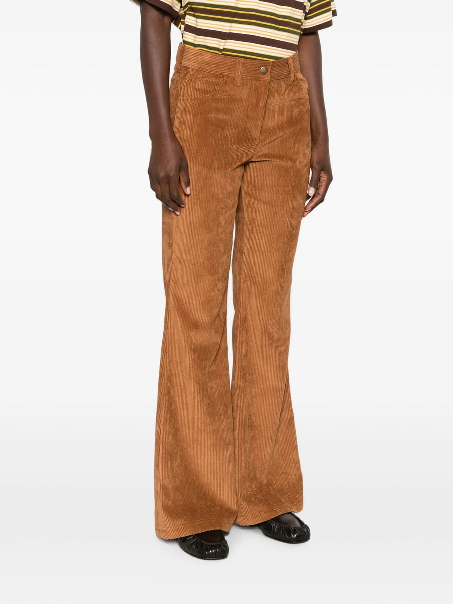 Moncler Moncler Corduroy Flared Trousers, view 3