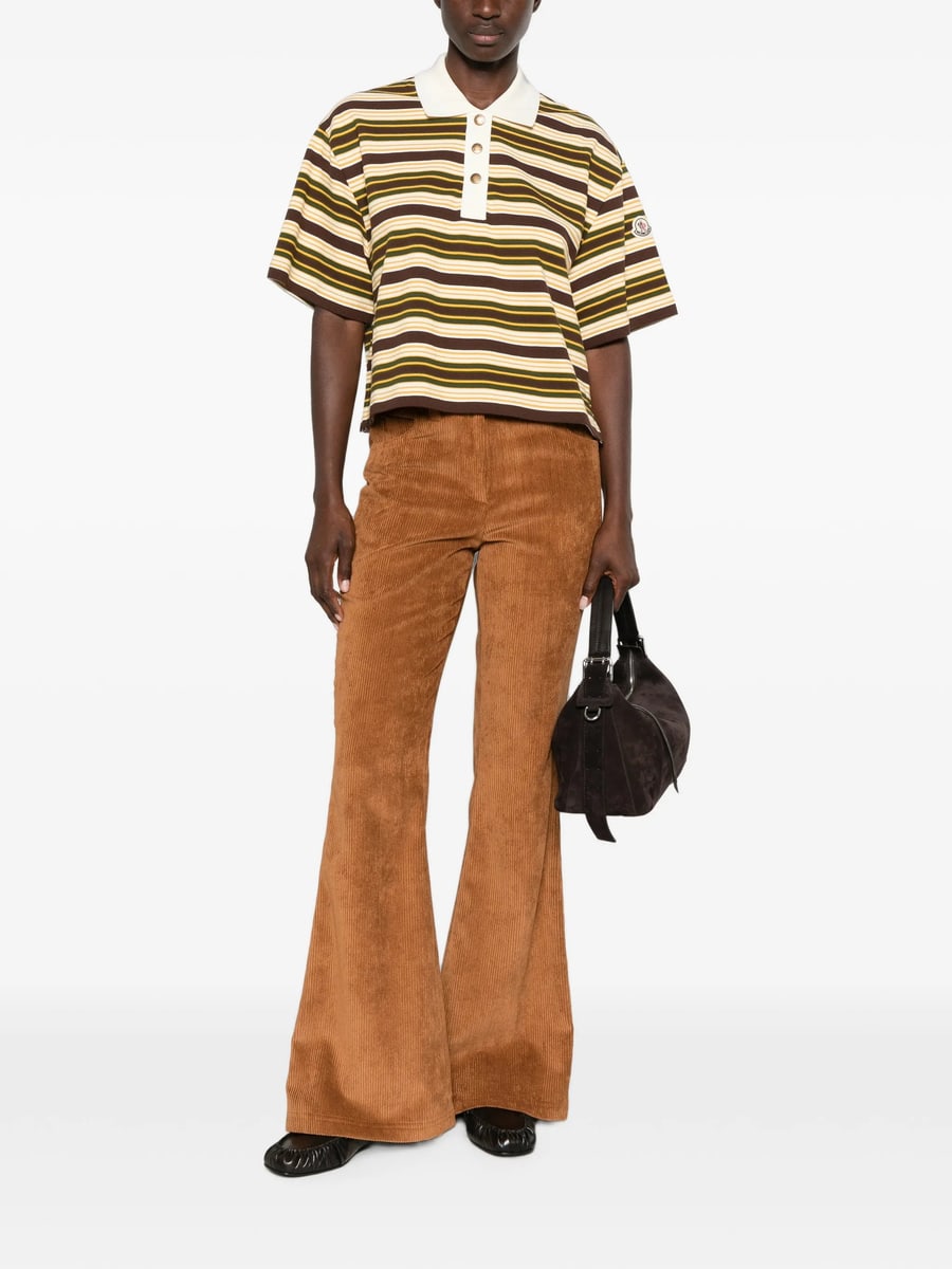 Moncler Moncler Corduroy Flared Trousers, view 4
