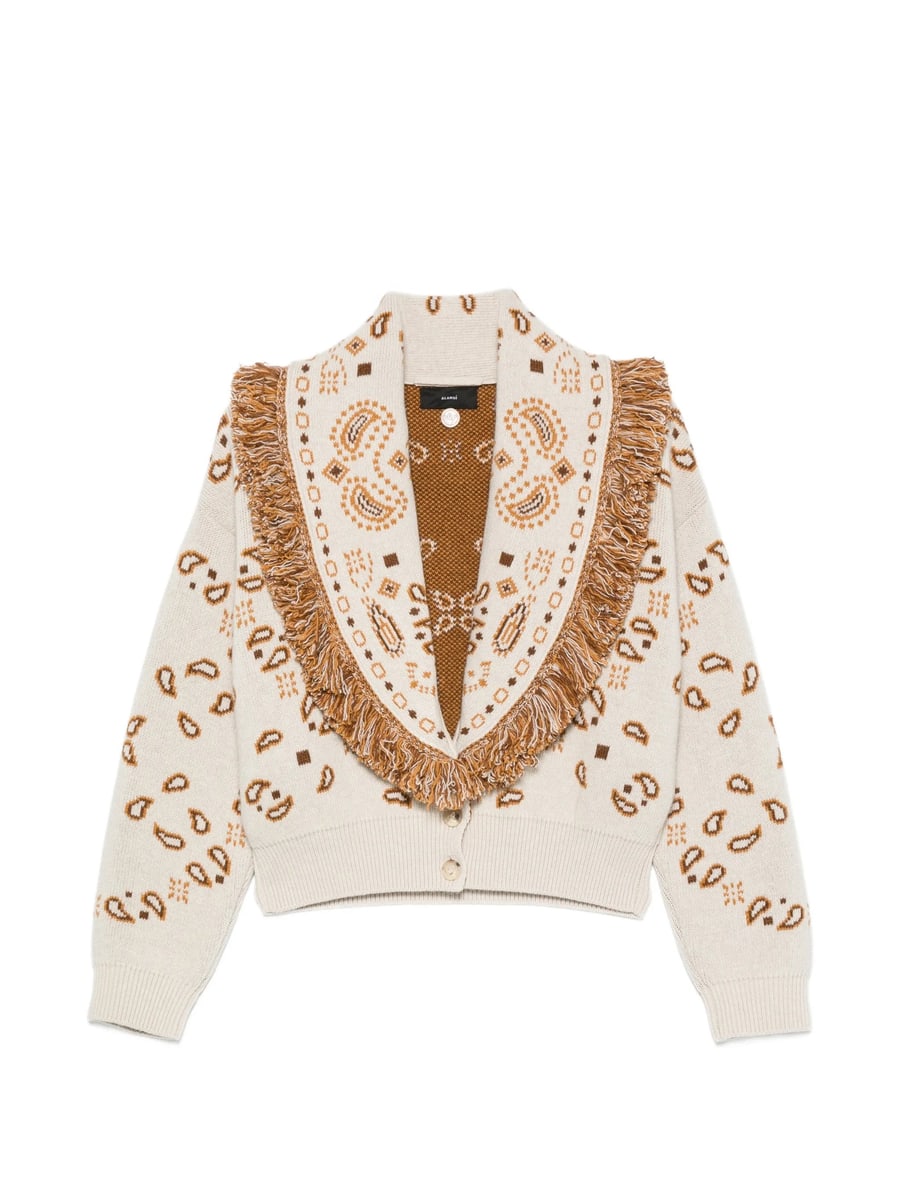 Alanui Alanui Paisley-pattern Fringed Jacket