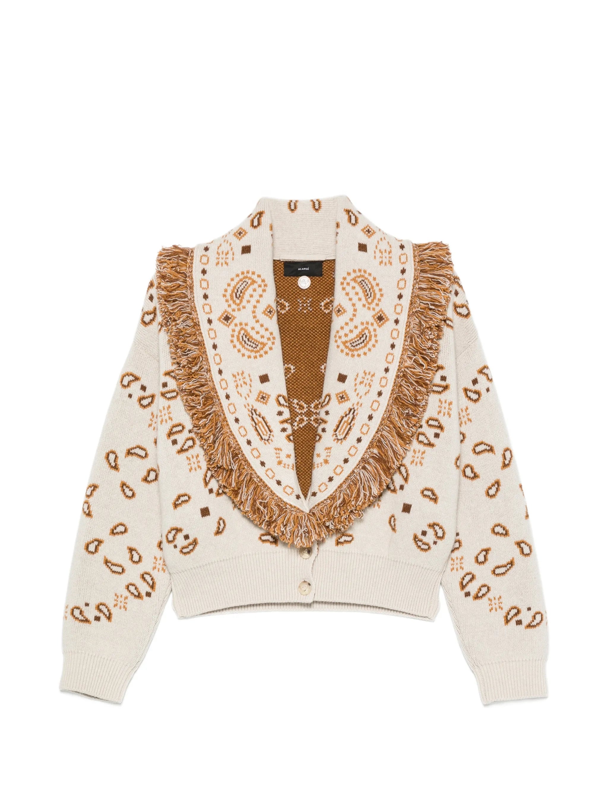 Alanui Alanui Paisley-pattern Fringed Jacket