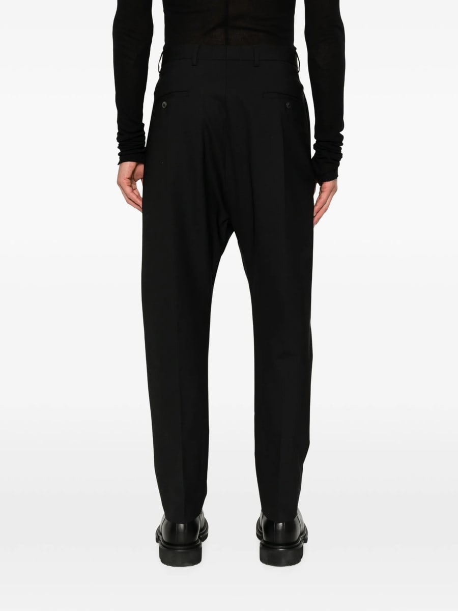 Rick Owens Rick Owens Astaires Pressed-crease Straight-leg Trousers, view 3