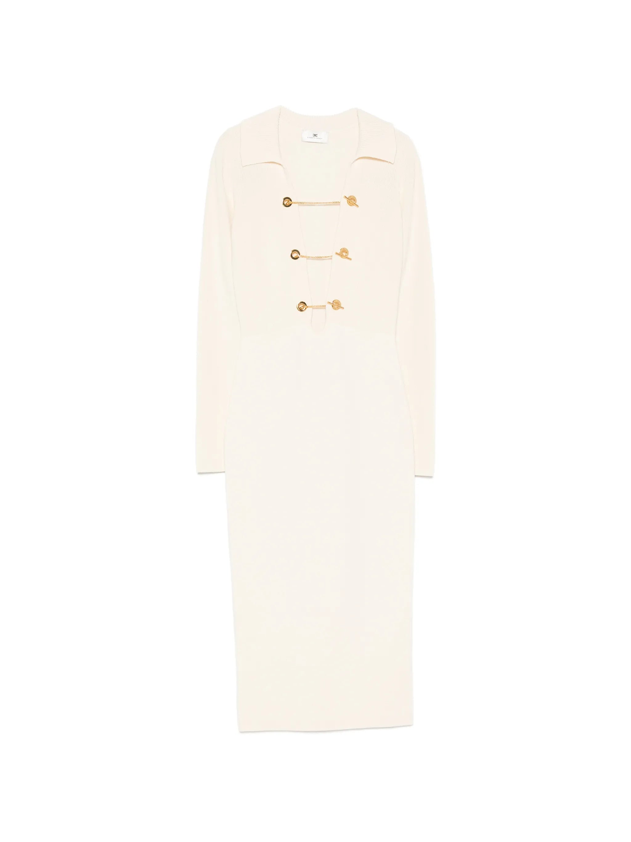 Elisabetta Franchi Elisabetta Franchi Knit Dress With Jewel Chains