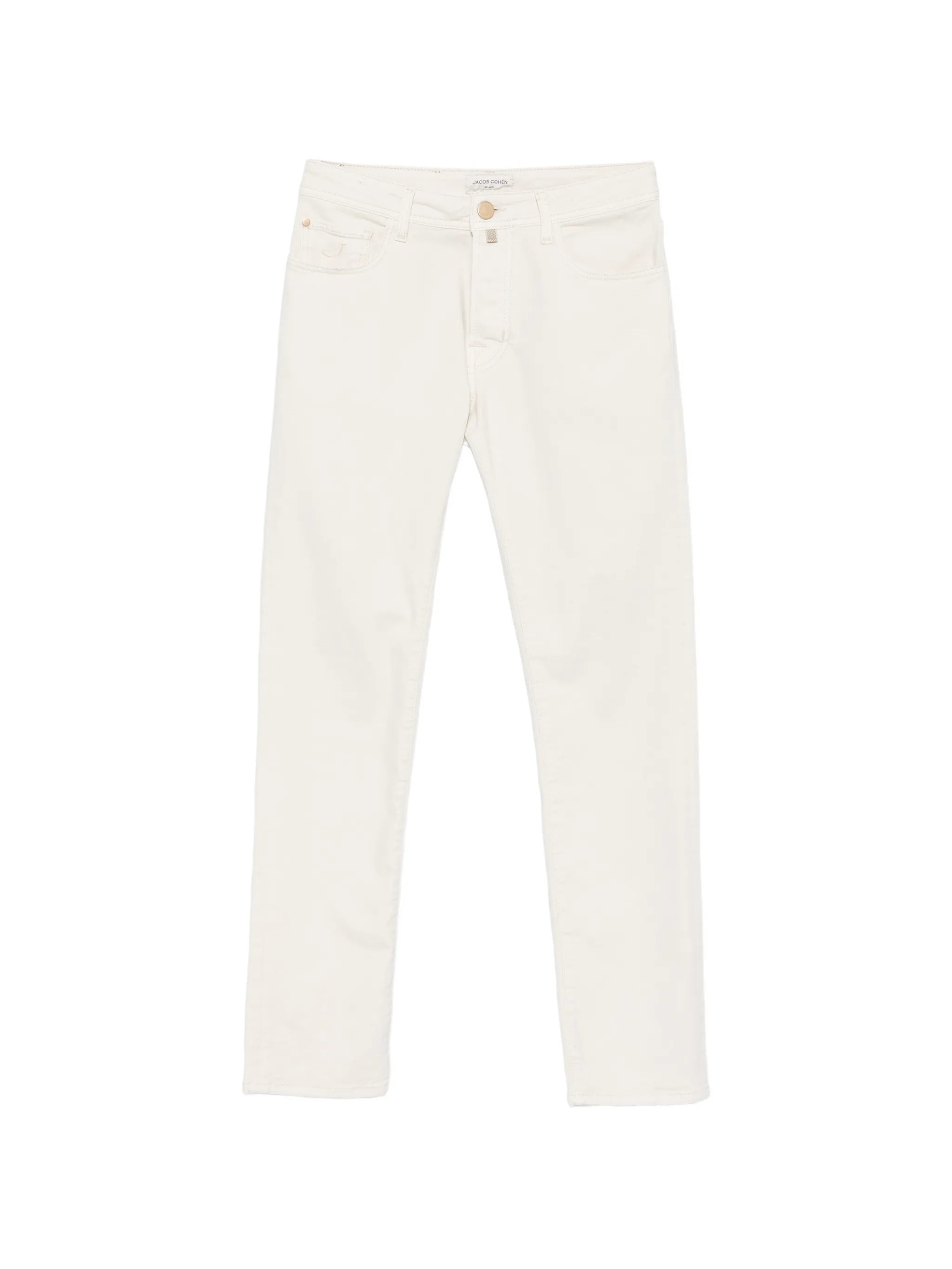 Jacob Cohën Jacob Cohën Bard Logo-patch Cotton Trousers