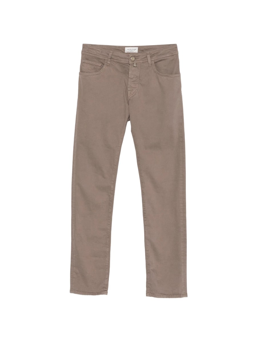 Jacob Cohën Jacob Cohën Nick Logo-patch Straight-leg Trousers