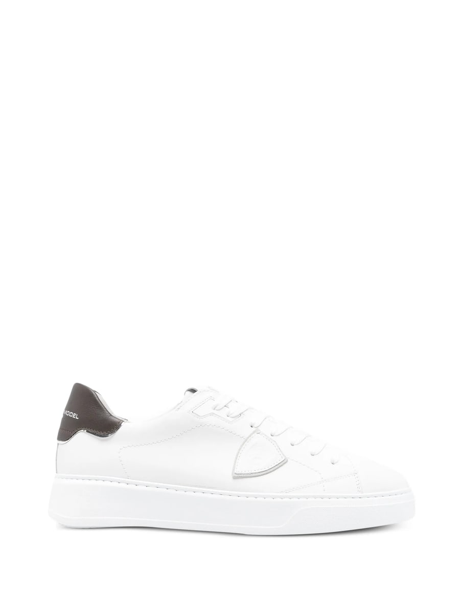 Philippe Model Philippe Model Temple Logo-patch Leather Sneakers