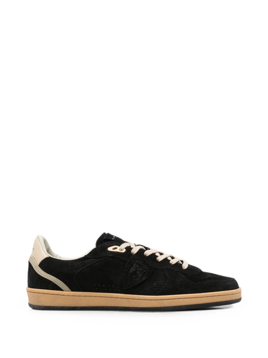 Philippe Model Philippe Model Pgal Low Logo-patch Panelled Sneakers