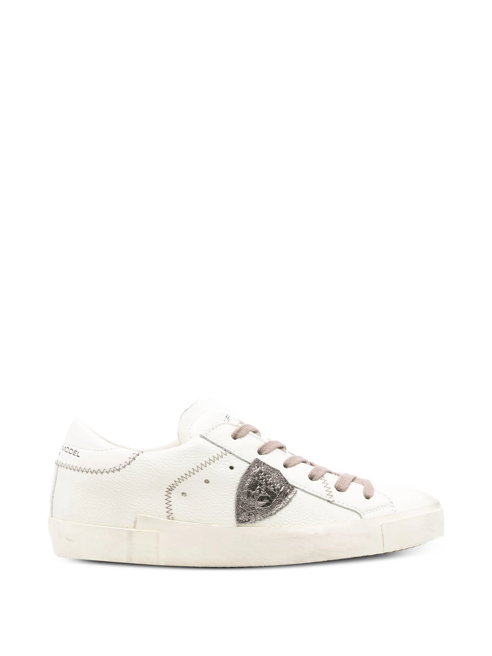 Philippe Model Philippe Model PRSX Low Logo-patch Panelled Sneakers