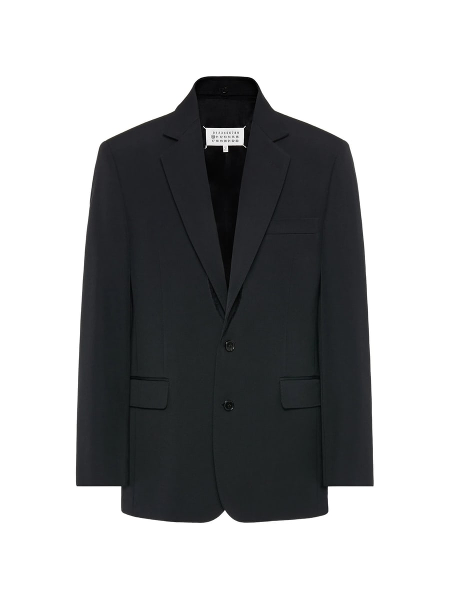 Maison Margiela Maison Margiela Folded Collar Wool Blazer