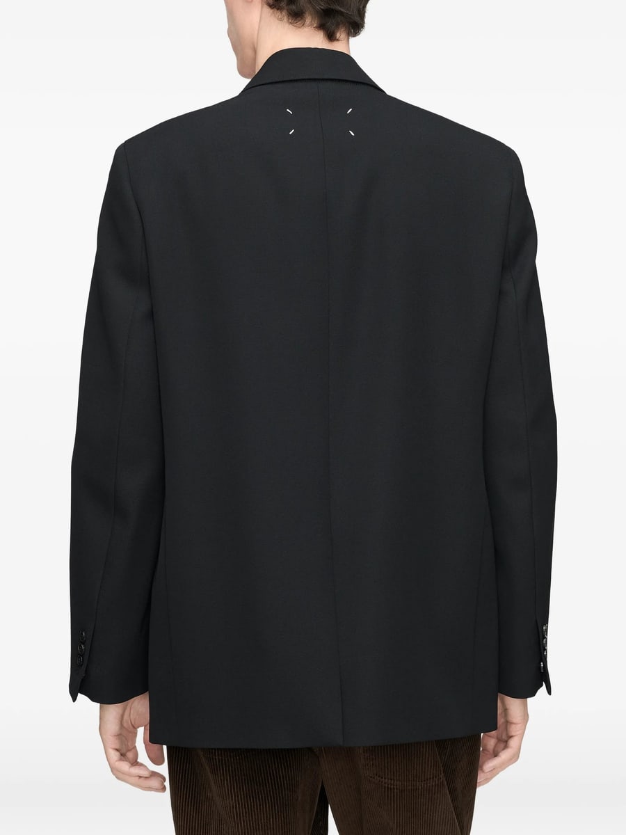 Maison Margiela Maison Margiela Folded Collar Wool Blazer, view 2