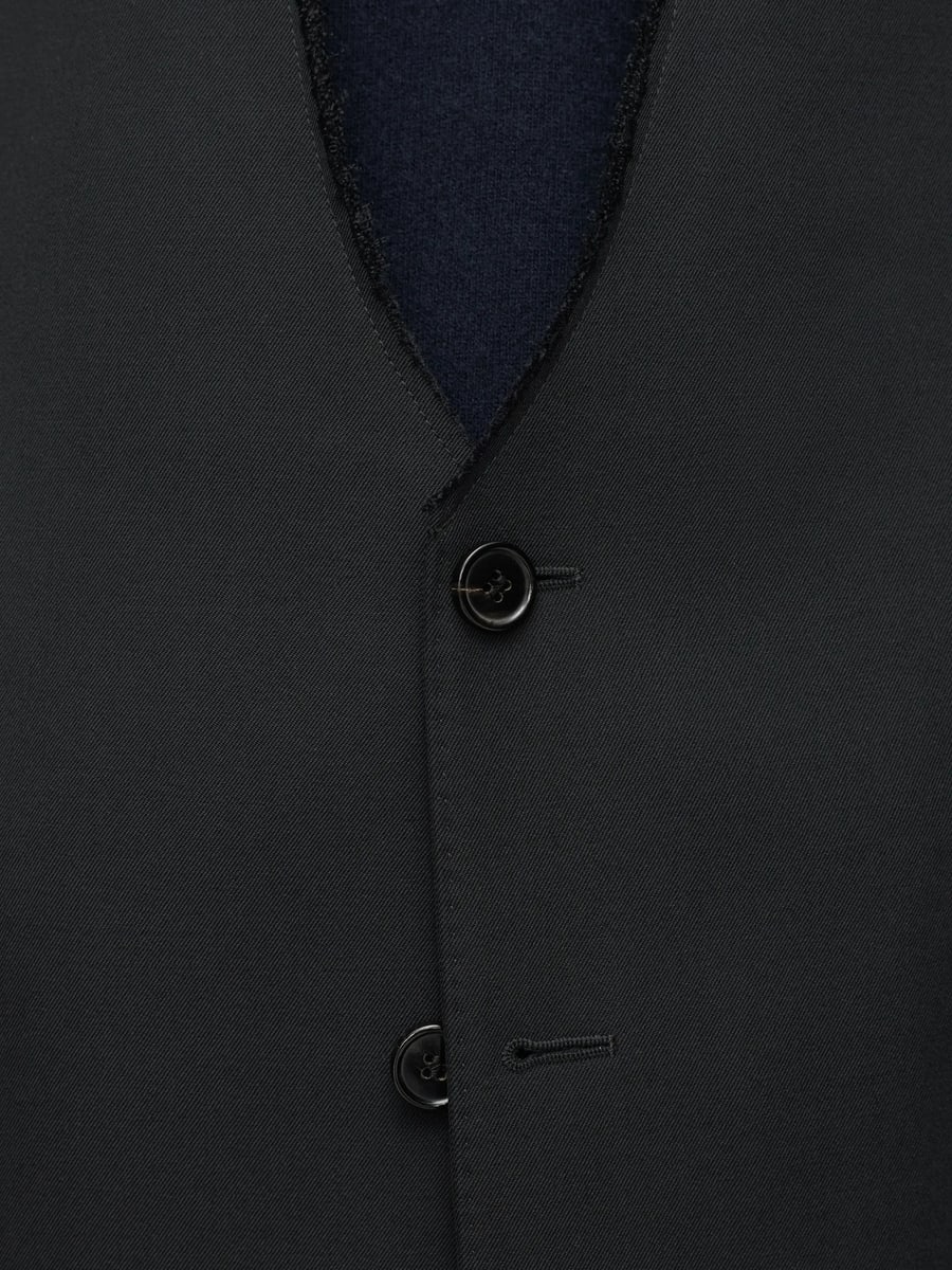 Maison Margiela Maison Margiela Folded Collar Wool Blazer, view 3