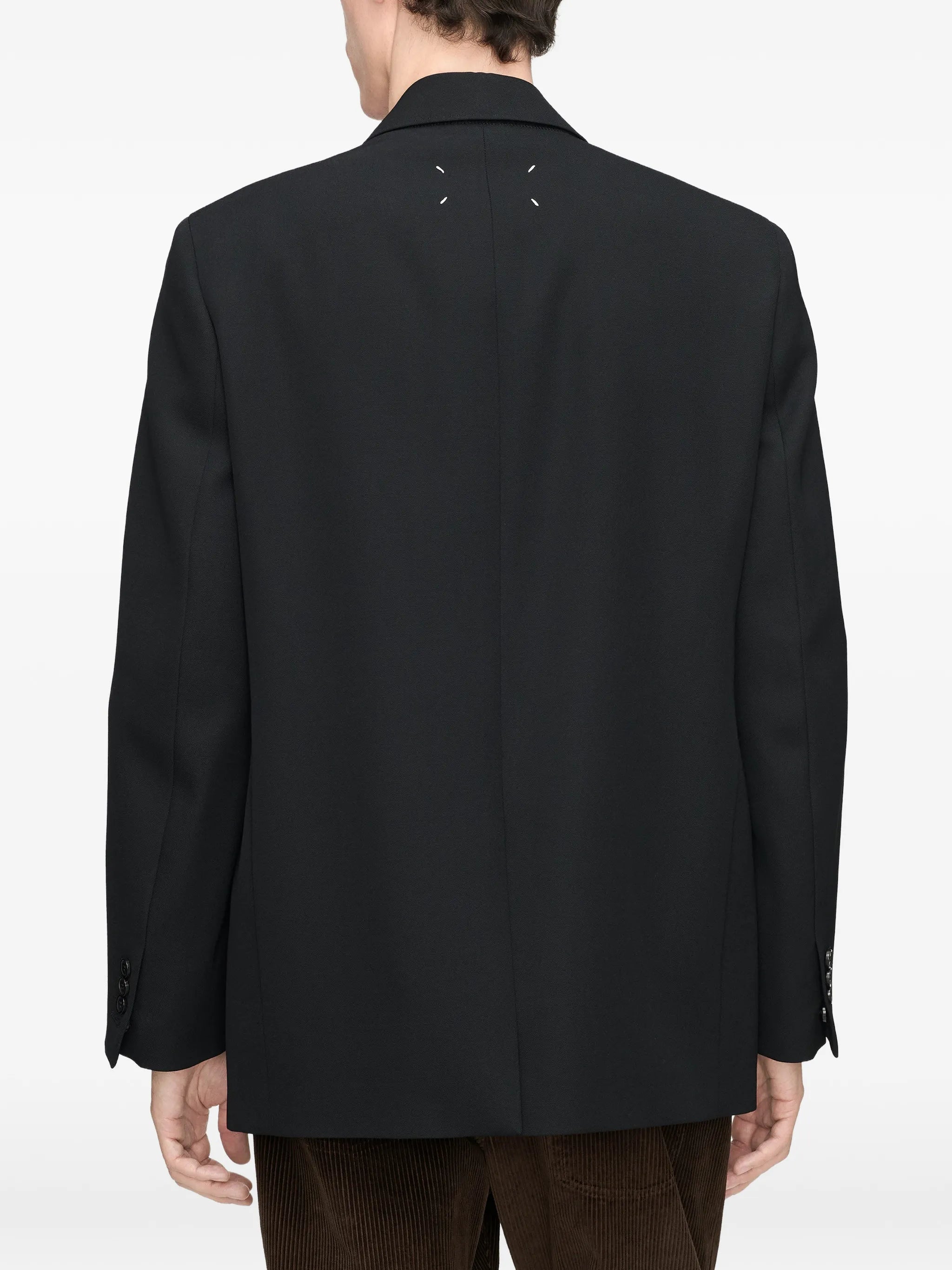 Maison Margiela Maison Margiela Folded Collar Wool Blazer, view 2