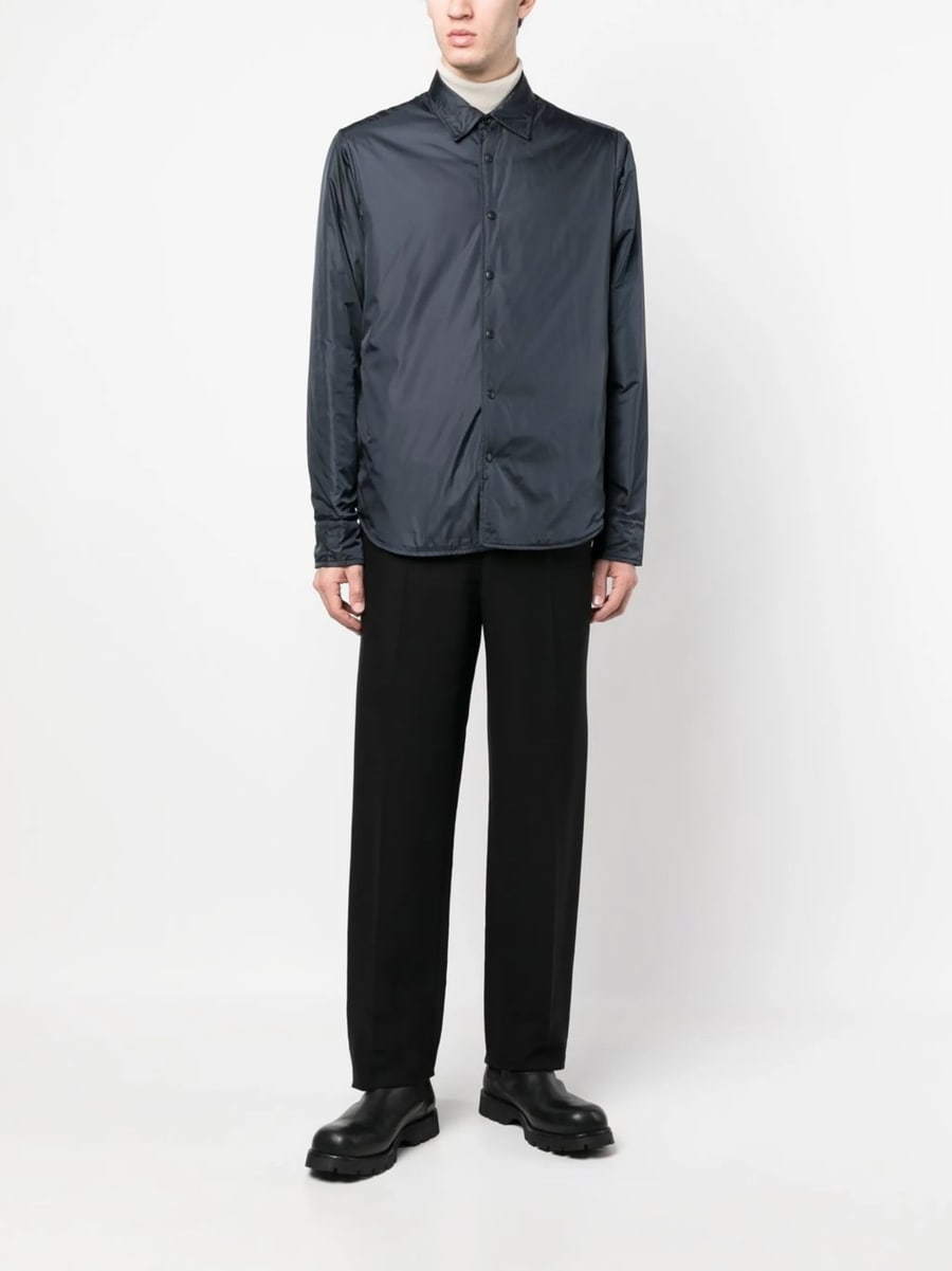 Aspesi Aspesi Long-slevees Padded Overshirt, view 4