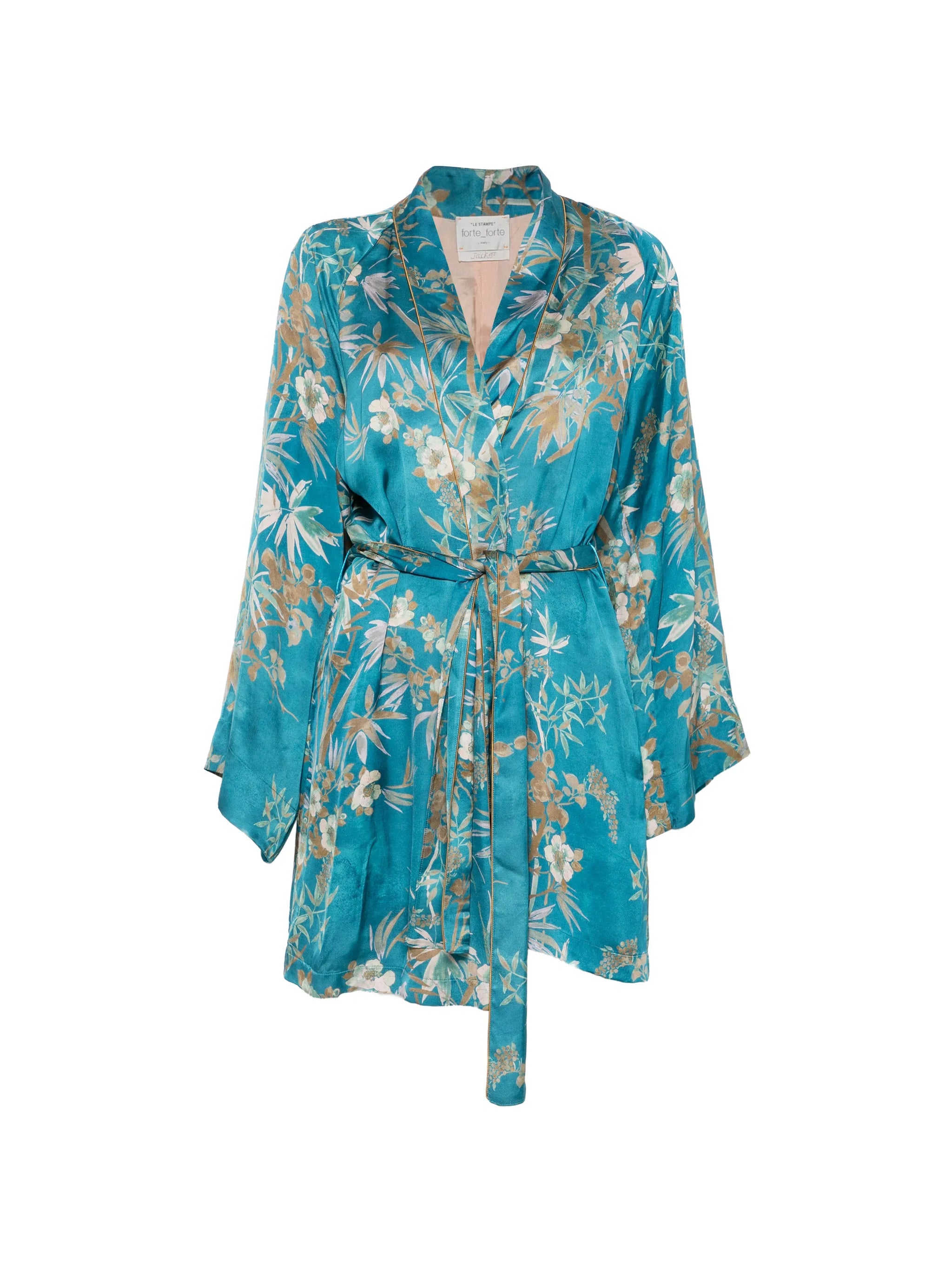 Forte_Forte Forte Forte Floral-print Belted Jacket