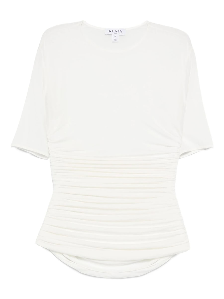 Alaïa Alaïa Round-neck T-shirt