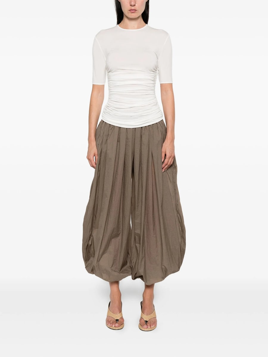 Alaïa Alaïa Round-neck T-shirt, view 3
