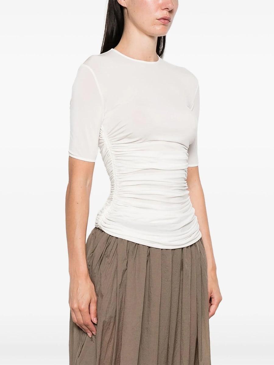 Alaïa Alaïa Round-neck T-shirt, view 5