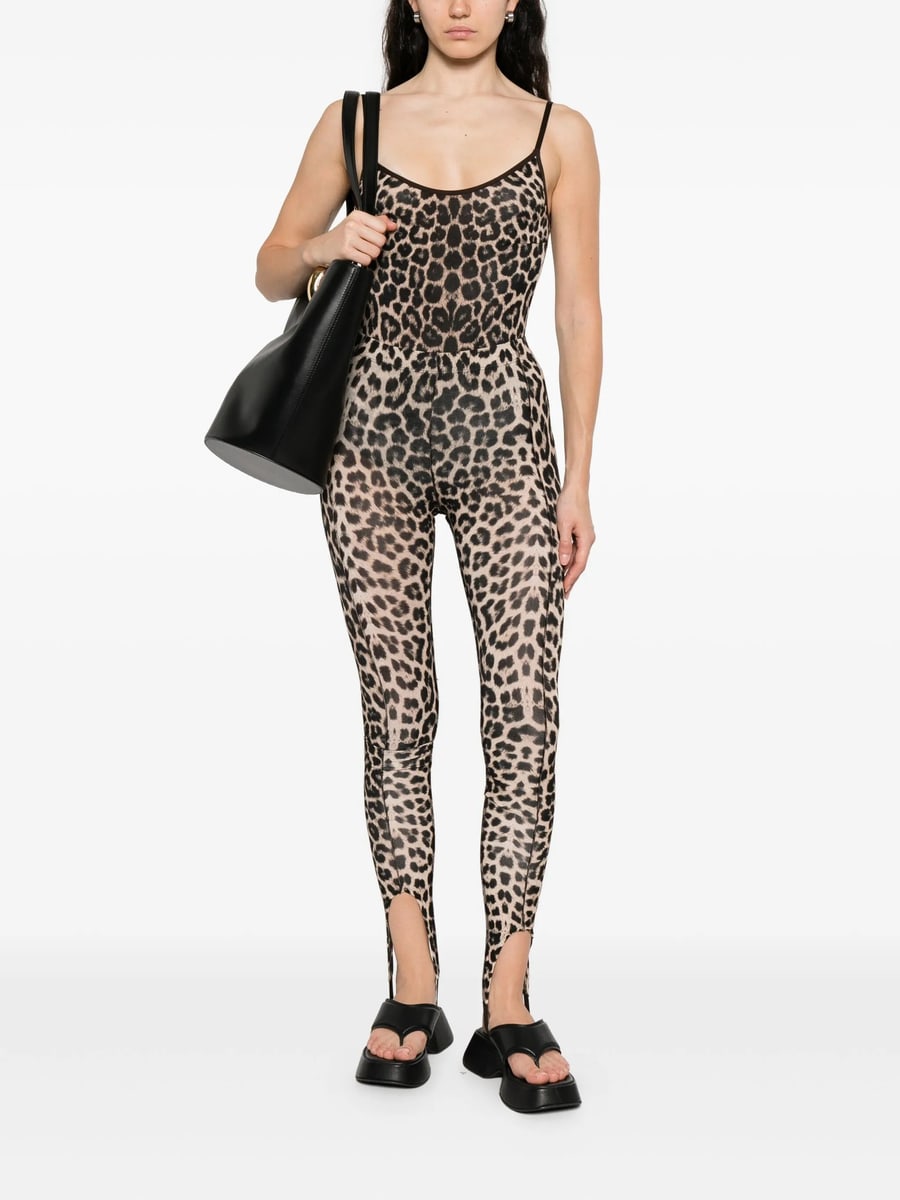 Baserange Baserange Leopard-print Bodysuit, view 2