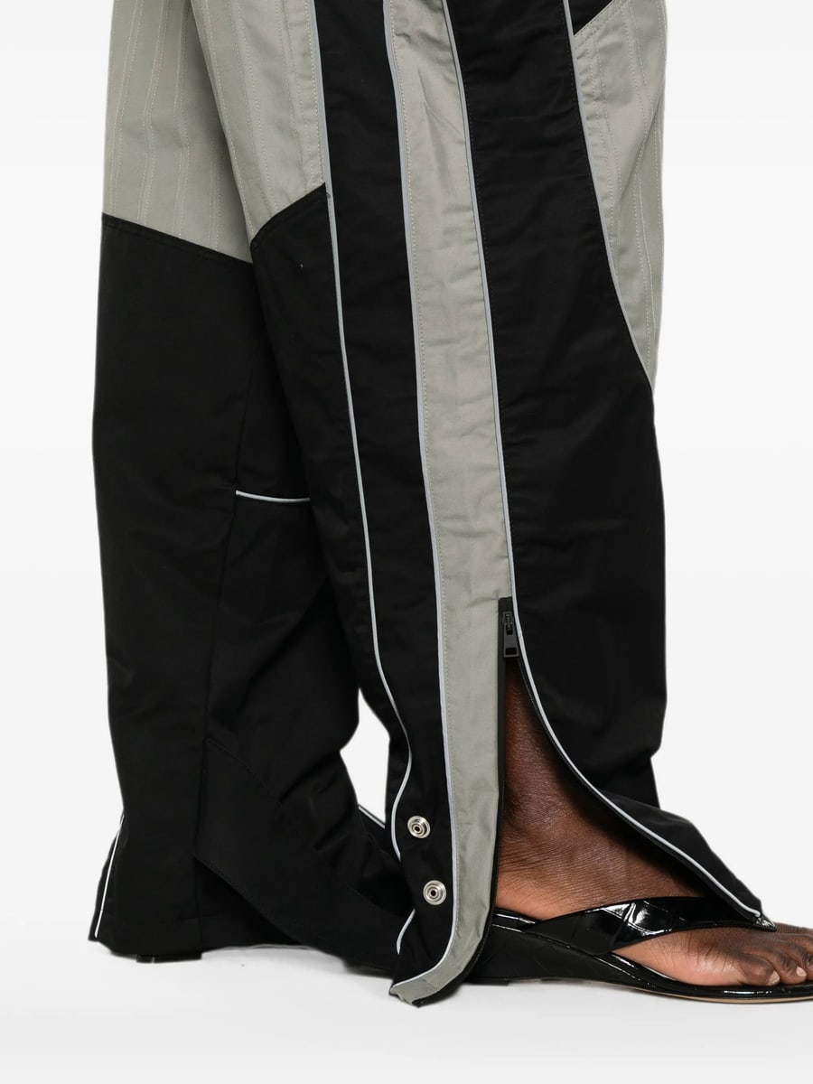 The Attico The Attico Logo-patch Trousers, view 2