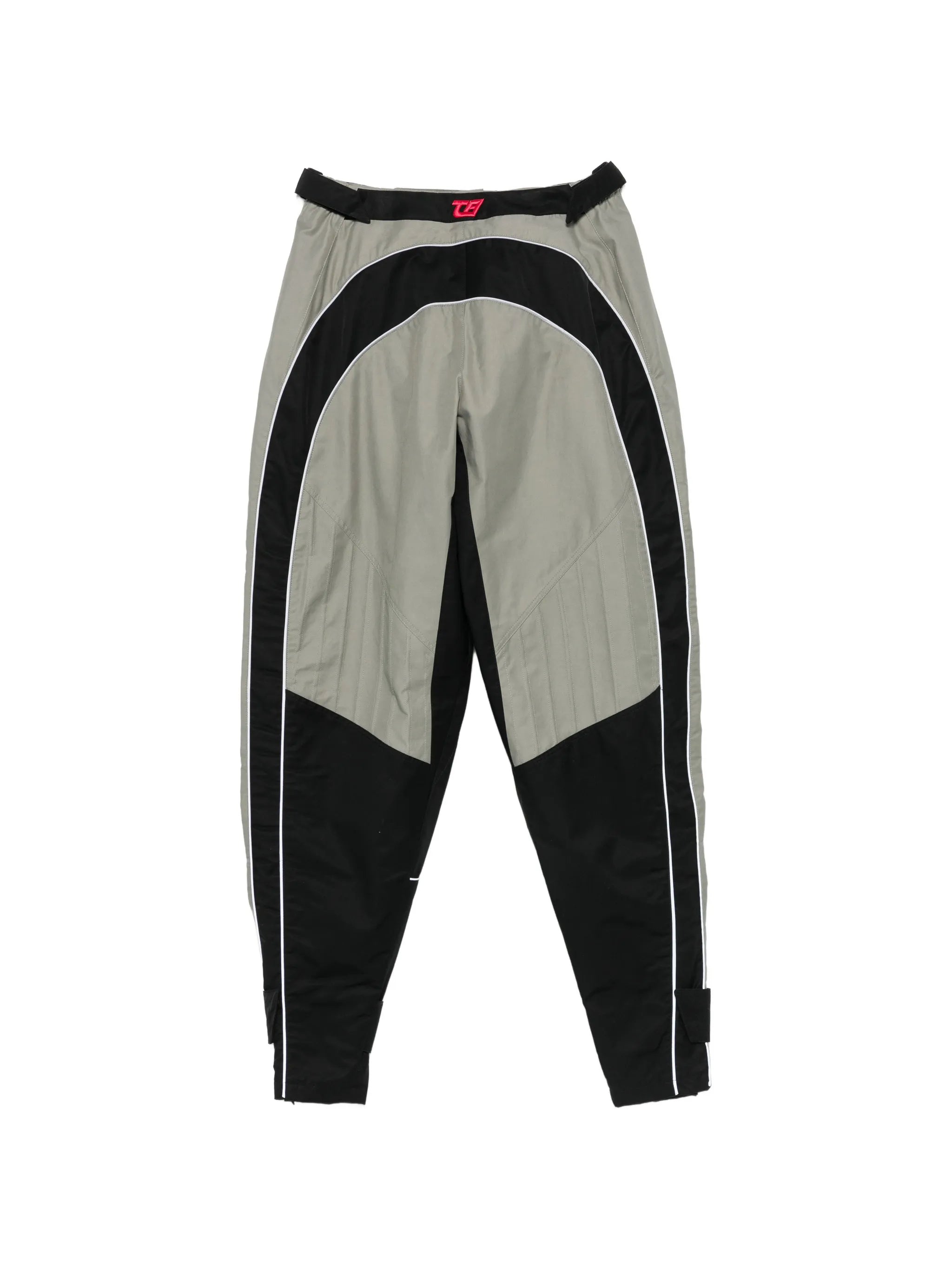 The Attico The Attico Logo-patch Trousers