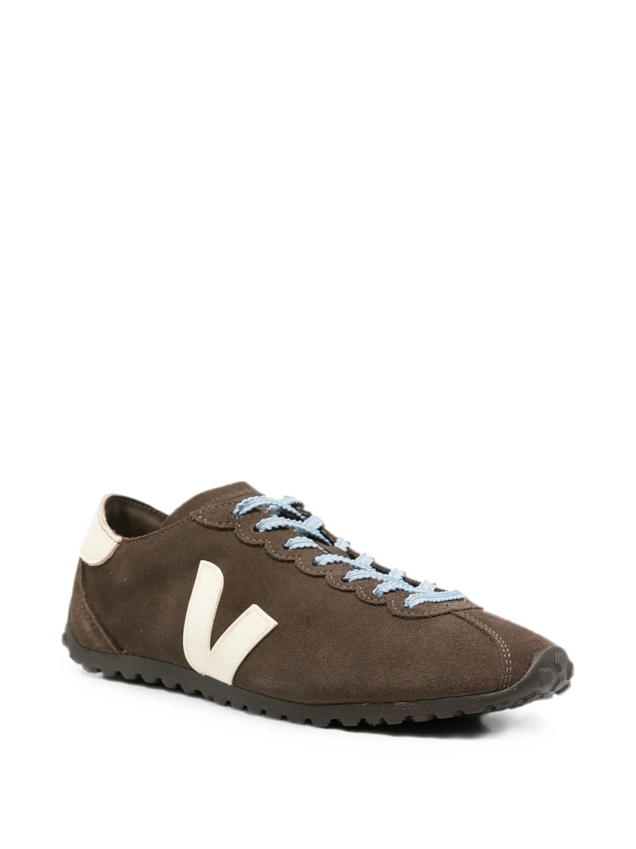 Veja Veja Cateyes Logo-patch Suede Sneakers, view 3