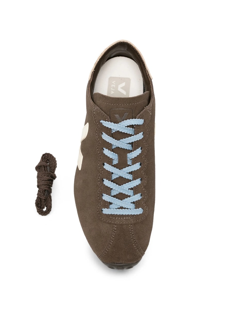 Veja Veja Cateyes Logo-patch Suede Sneakers, view 4
