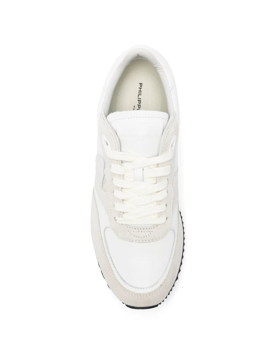Philippe Model Philippe Model BLVille Panelled Leather Sneakers, view 2