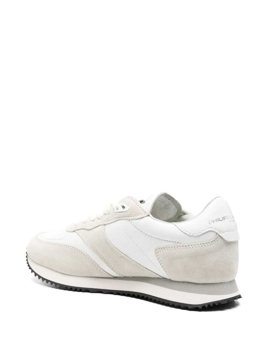 Philippe Model Philippe Model BLVille Panelled Leather Sneakers, view 4
