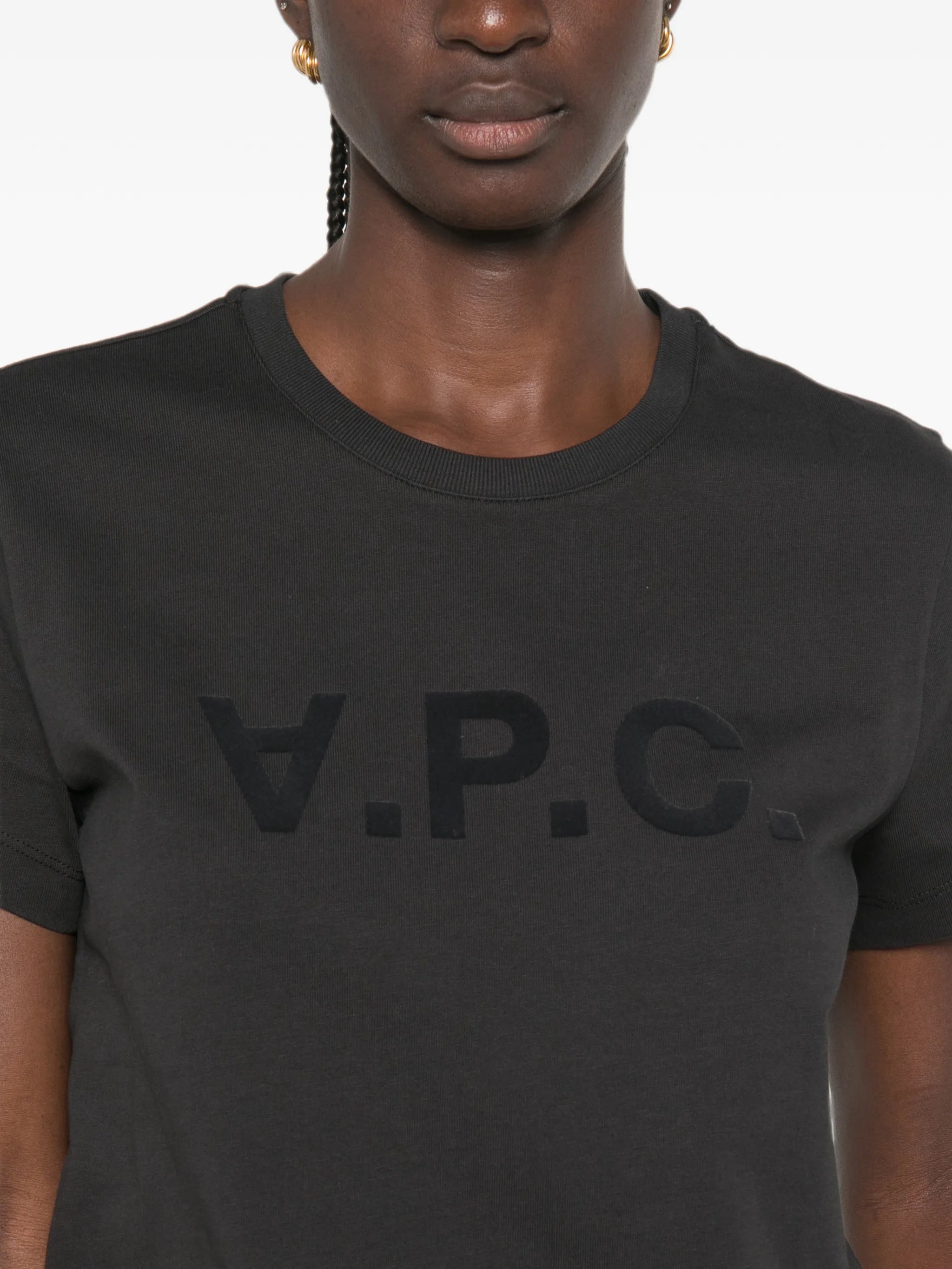 A.P.C. A.p.c. Logo-print T-shirt, view 2
