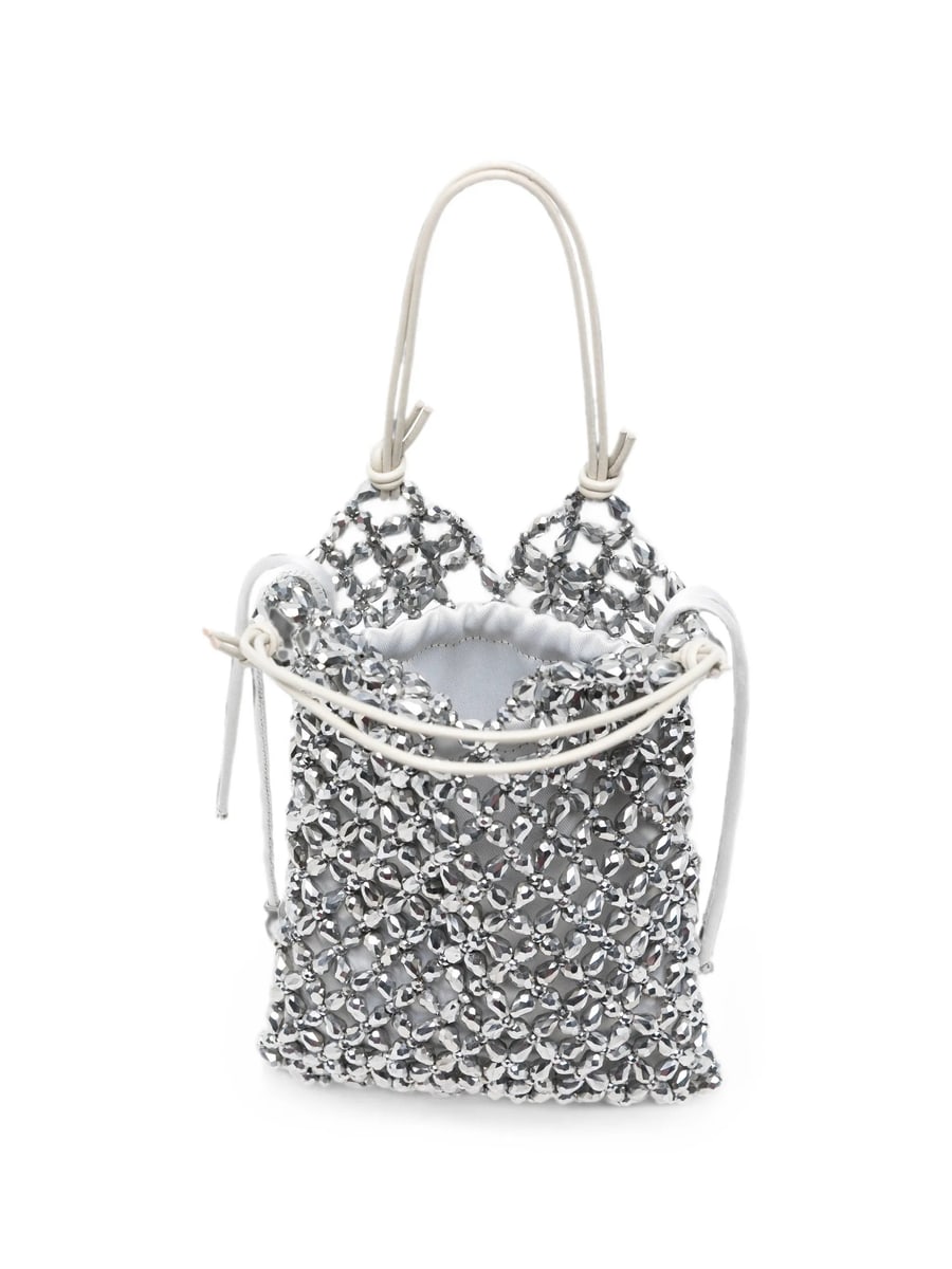 Staud Staud Karla Crystal-embellished Clutch Bag, view 3