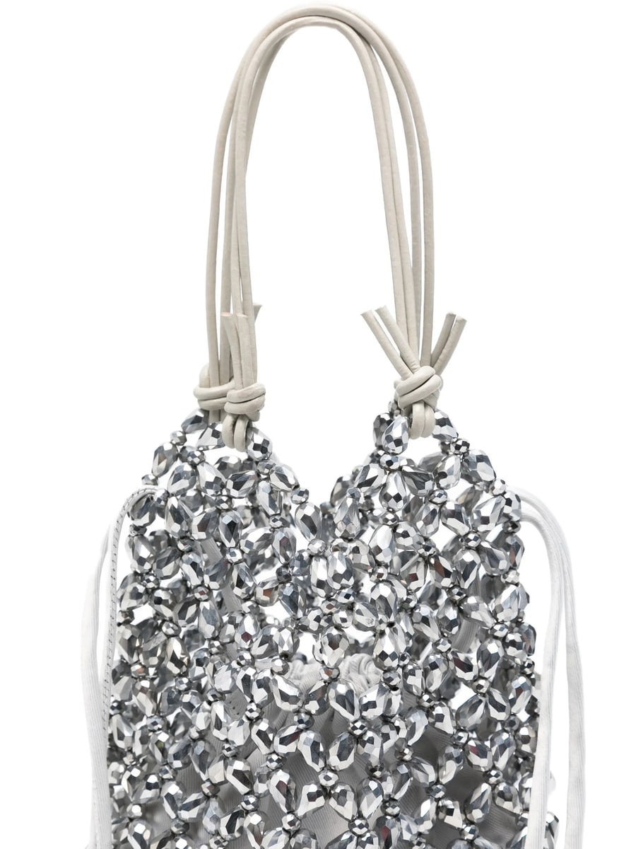 Staud Staud Karla Crystal-embellished Clutch Bag, view 4