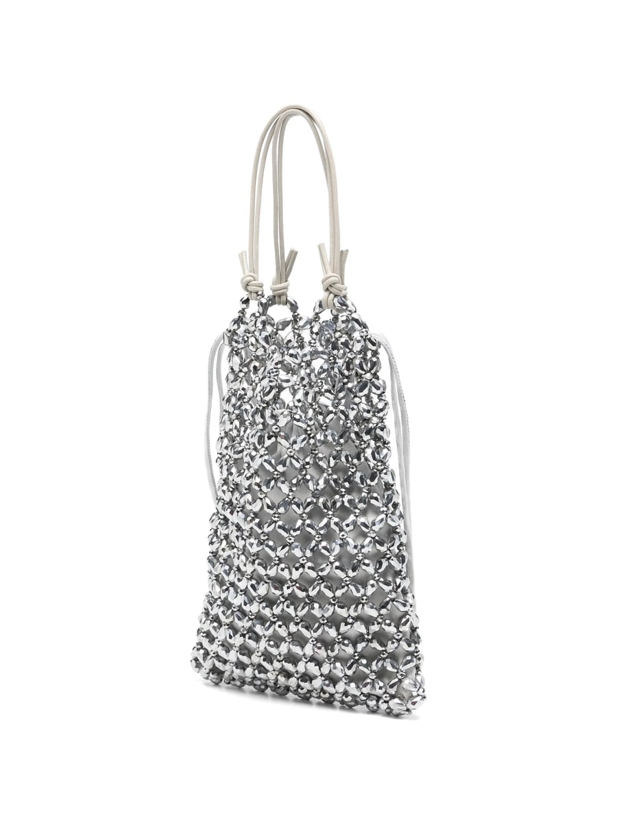 Staud Staud Karla Crystal-embellished Clutch Bag, view 5