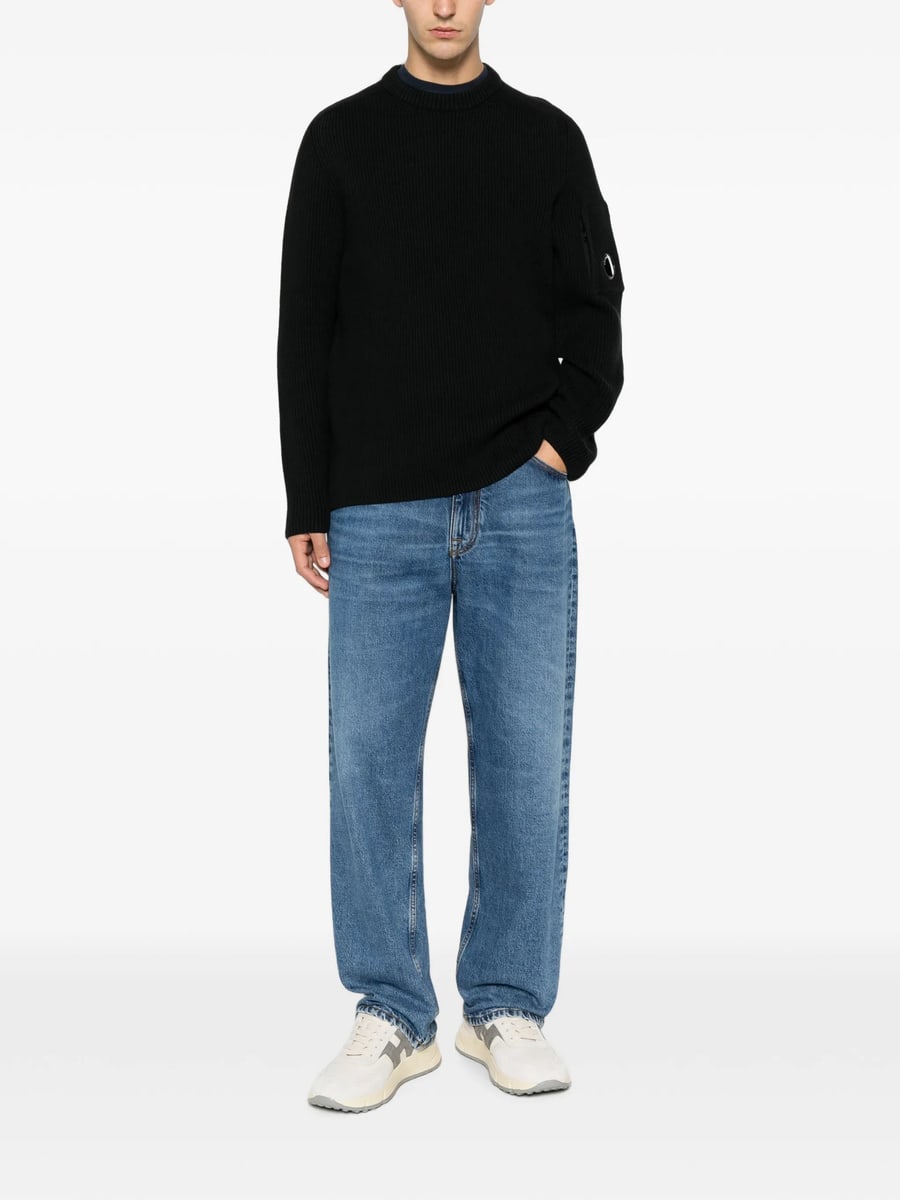C.P. Company C.p. Company Logo-patch Knitted Sweater, view 5