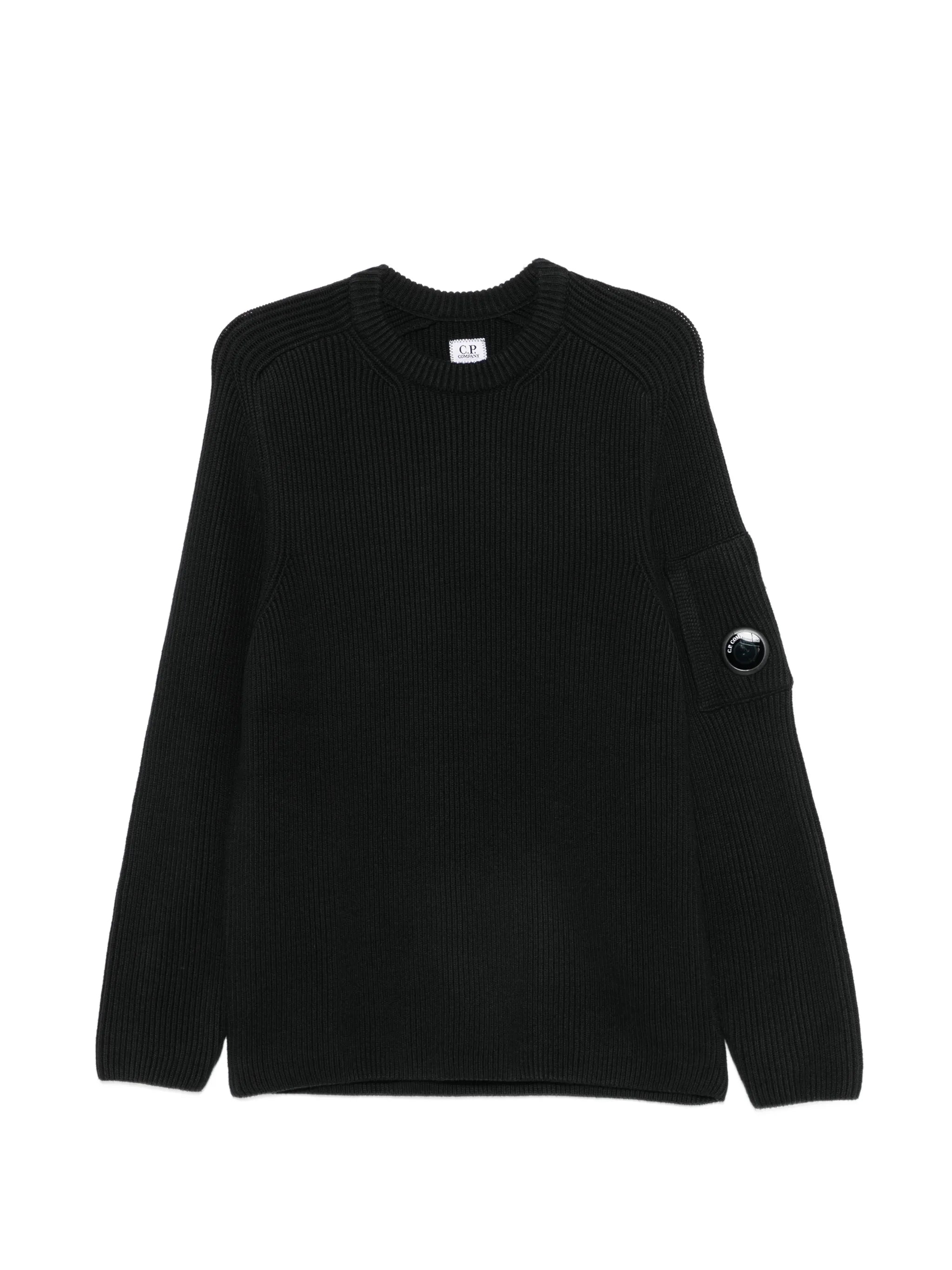 C.P. Company C.p. Company Logo-patch Knitted Sweater