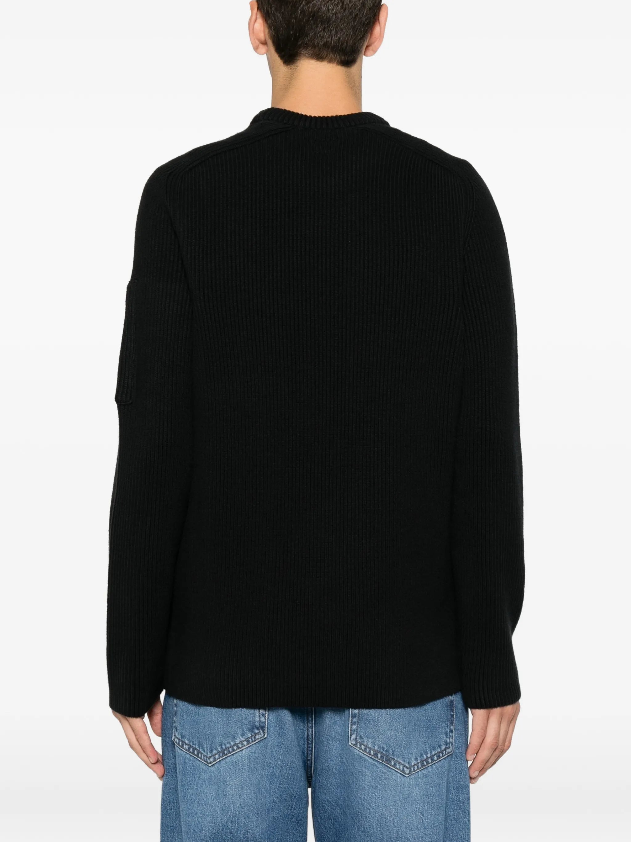 C.P. Company C.p. Company Logo-patch Knitted Sweater, view 2
