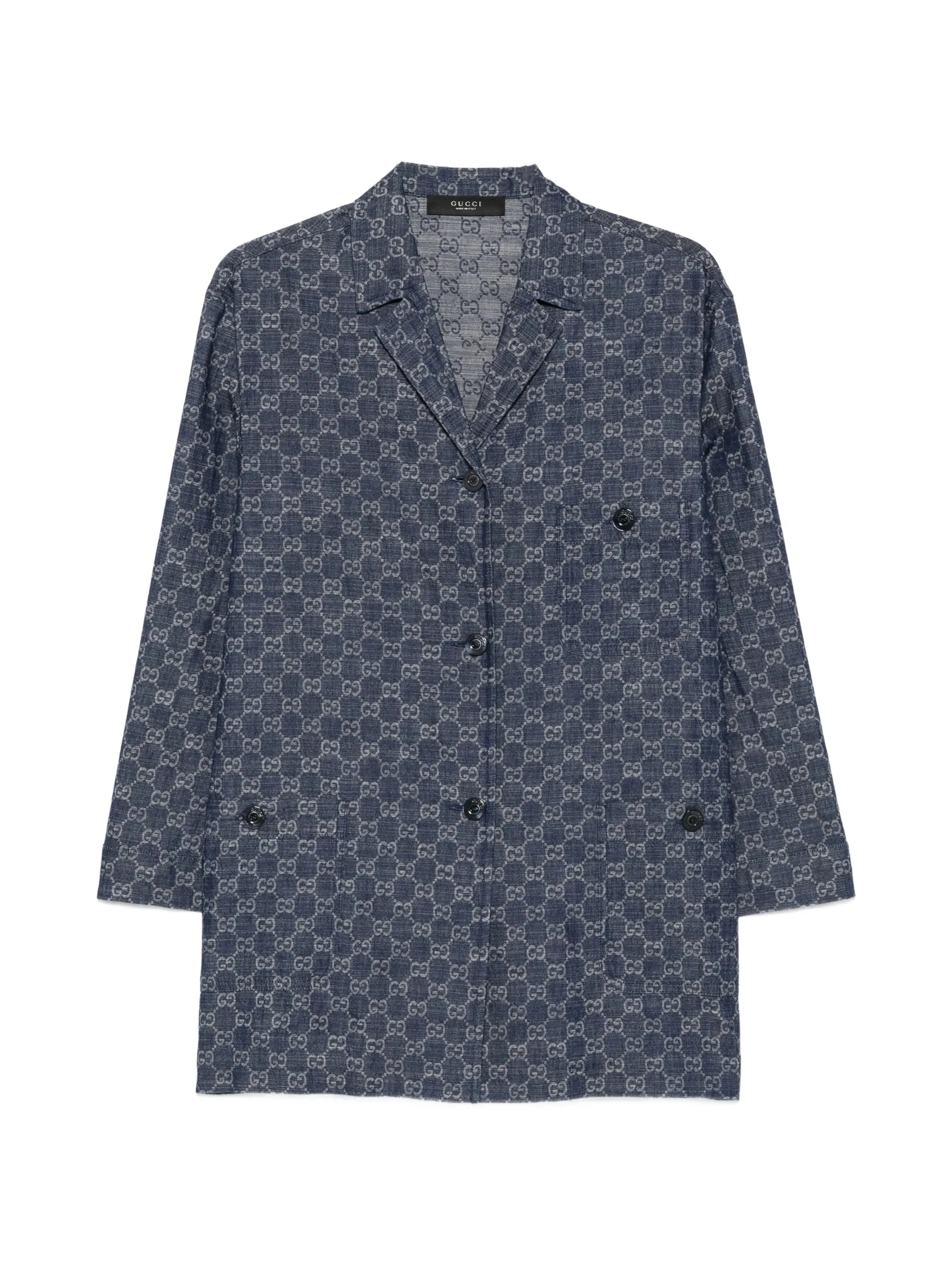 Gucci Gucci GG Jacquard Denim Jacket
