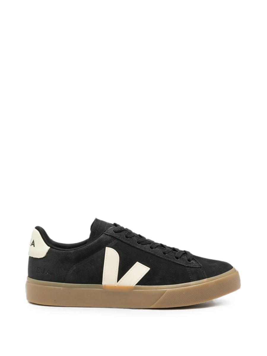 Veja Veja Campo Suede Logo-patch Sneakers