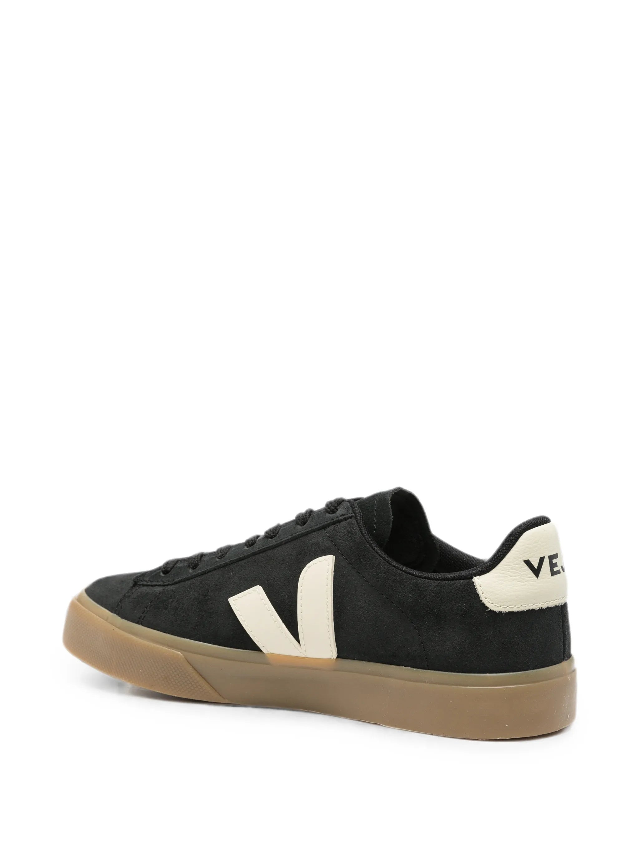 Veja Veja Campo Suede Logo-patch Sneakers, view 2