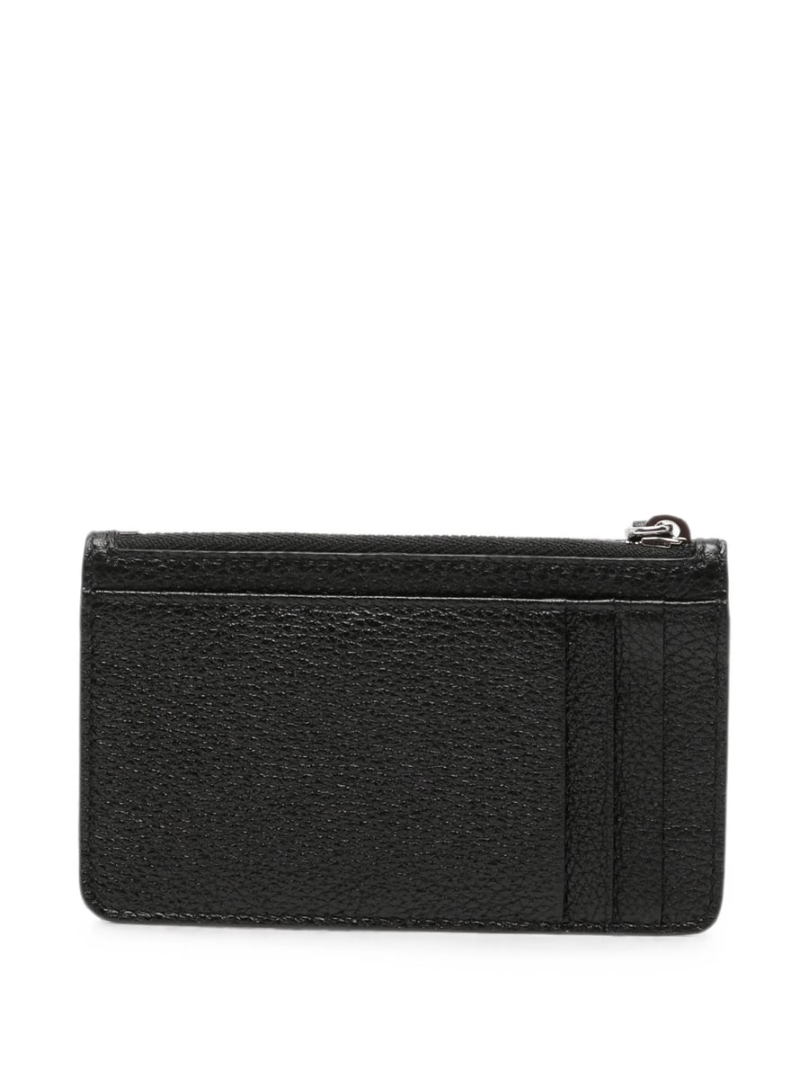 Prada Prada Logo-plaque Leather Cardholder, view 3