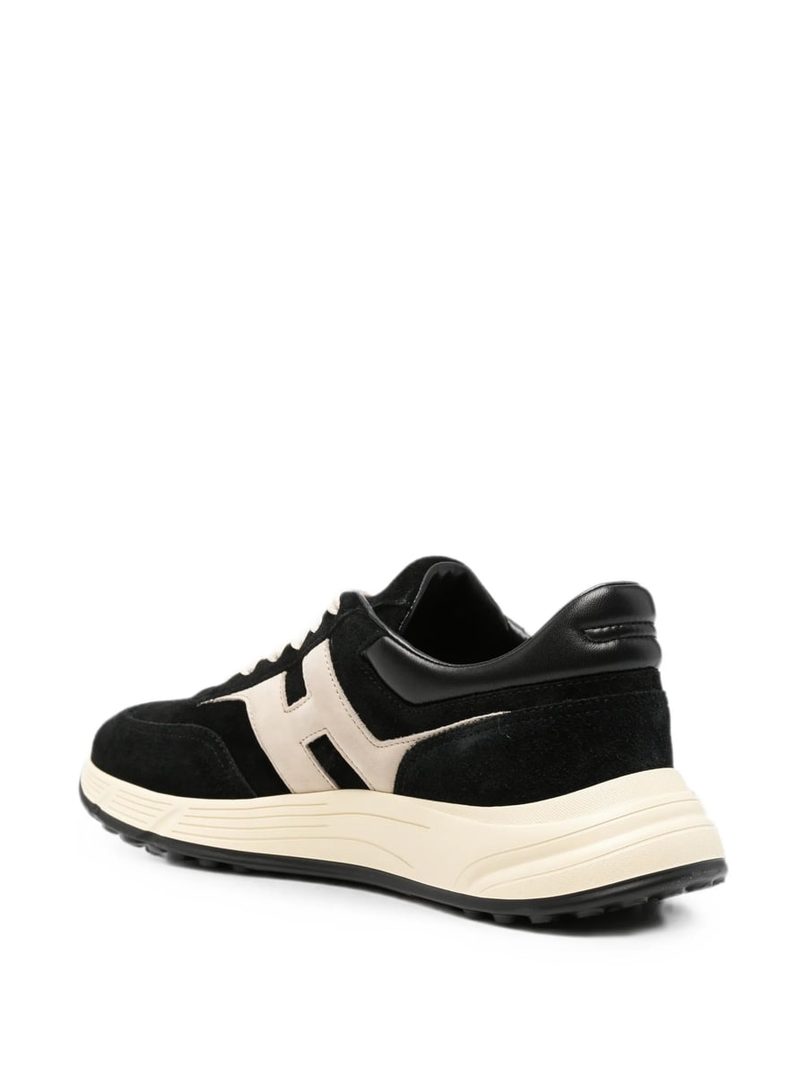 Hogan Hogan Hyperlight Panelled Logo-patch Sneakers, view 3