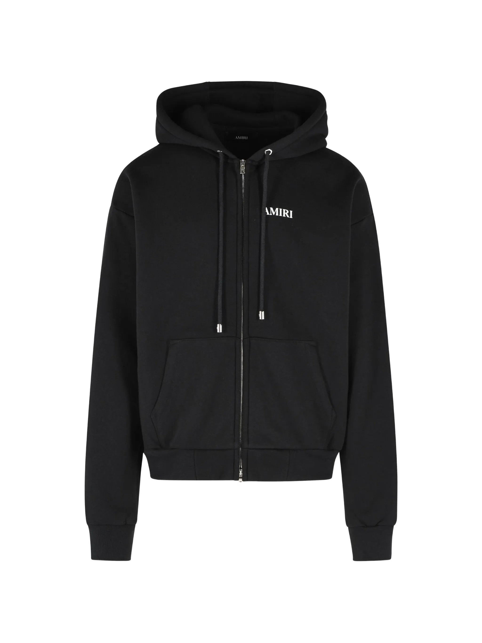 Amiri Amiri Relaxed Zip Up Hoodie