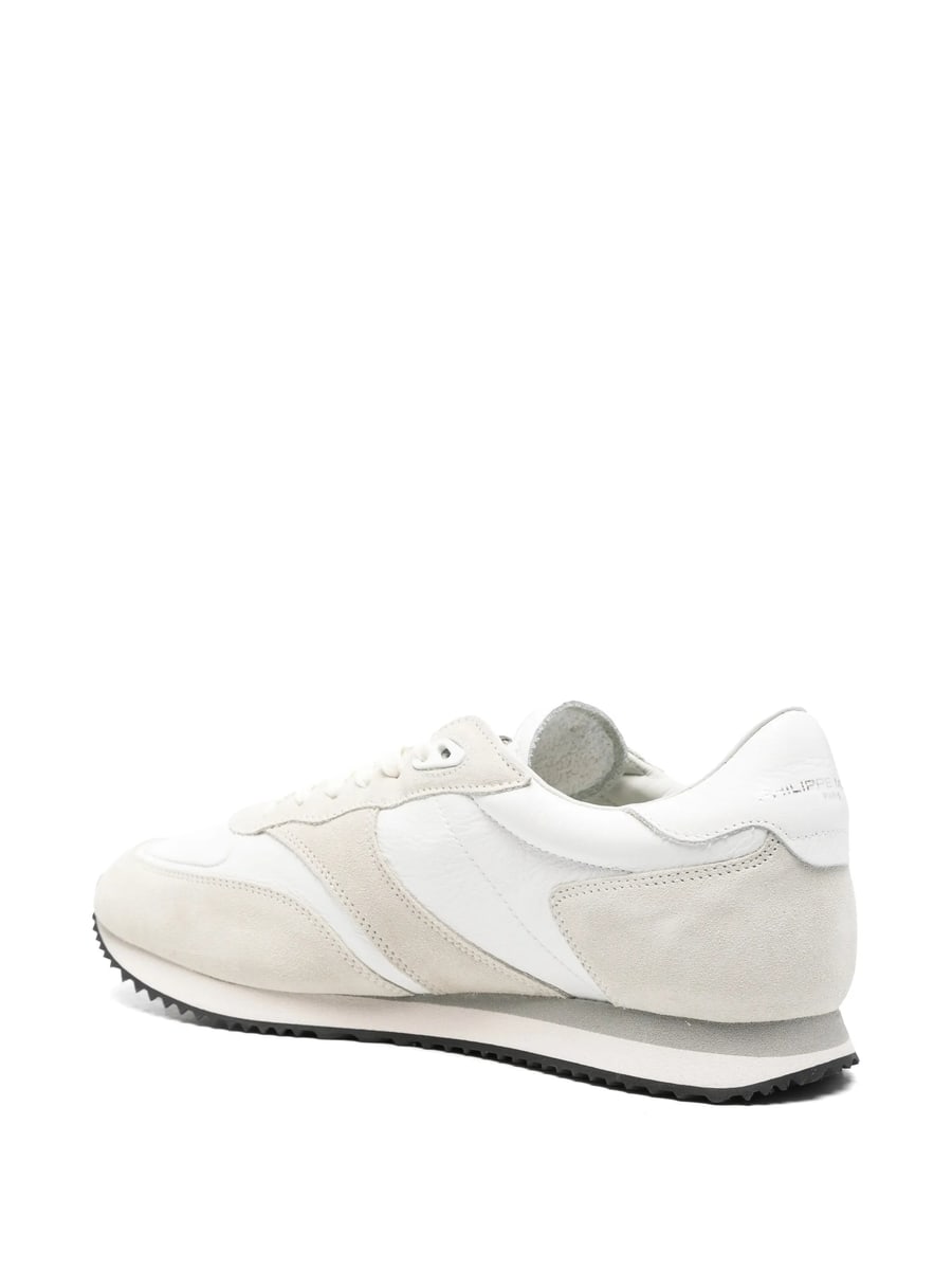 Philippe Model Philippe Model BLVille Panelled Logo-patch Sneakers, view 2
