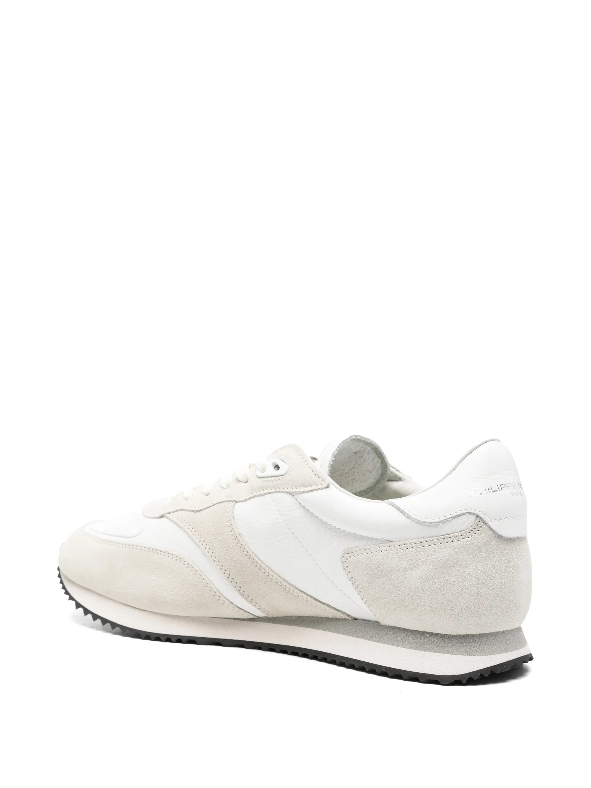 Philippe Model Philippe Model BLVille Panelled Logo-patch Sneakers, view 2