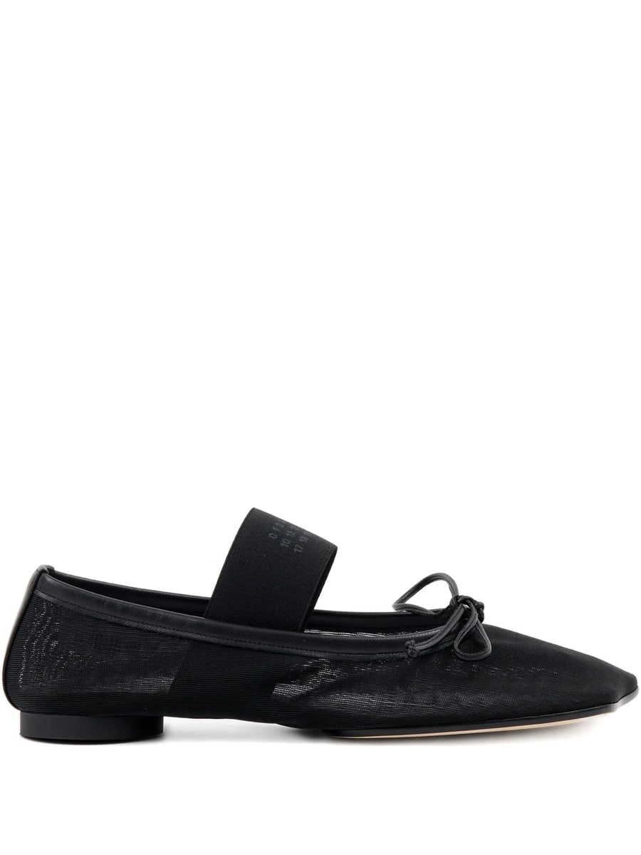 MM6 Maison Margiela Mm6 Maison Margiela Anatomic Numeric Ballerinas