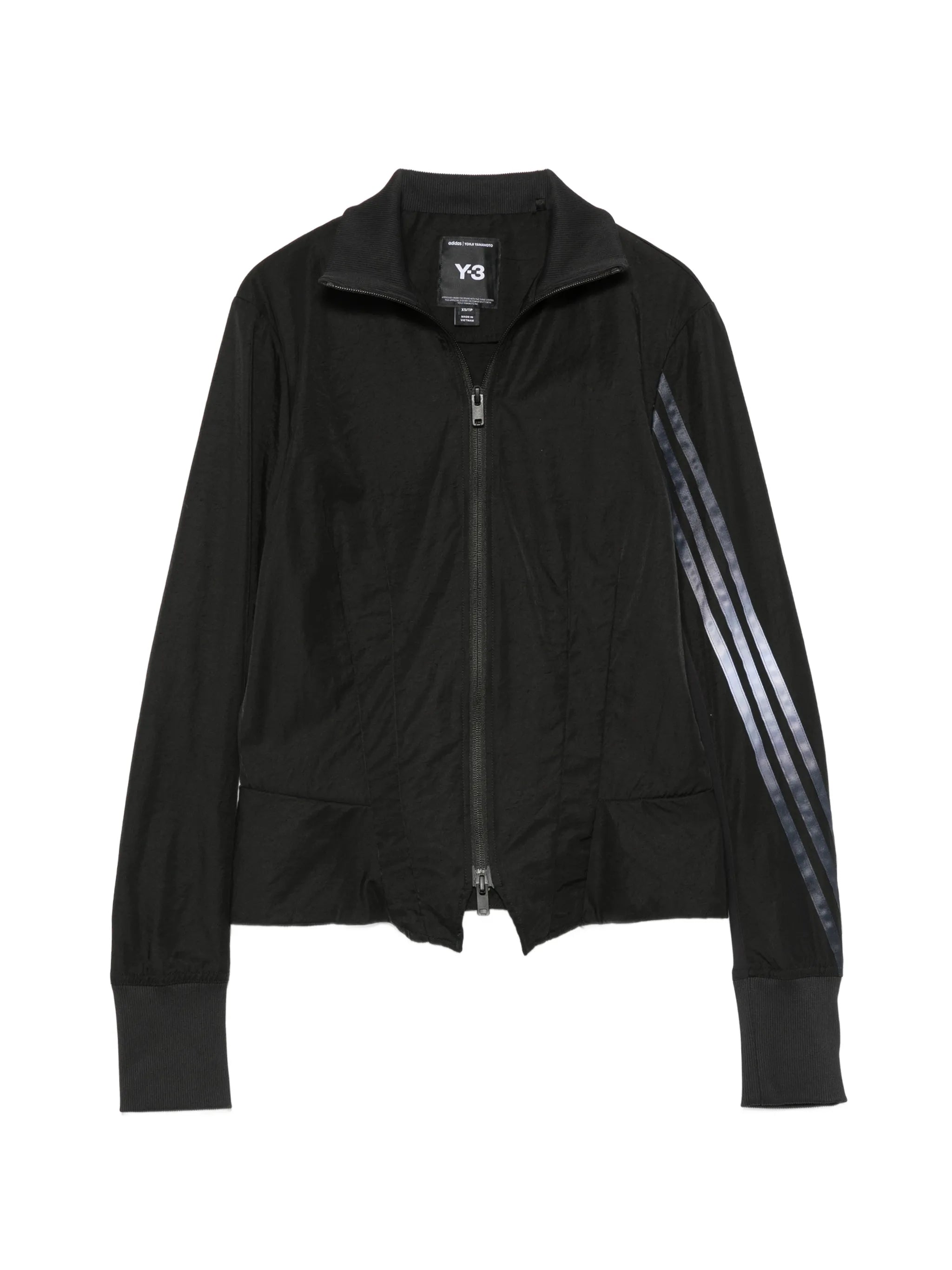 Y-3 Y-3 GRD 3S NYL TT Stripe-detailing Zip-up Jacket