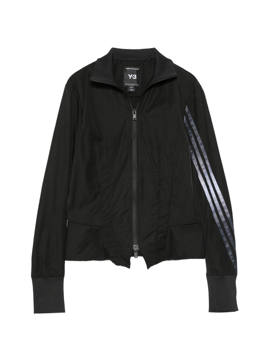 Y-3 Y-3 GRD 3S NYL TT Stripe-detailing Zip-up Jacket